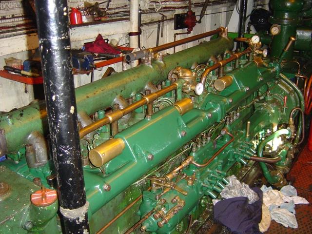 Massey Shaw - View  of engine room