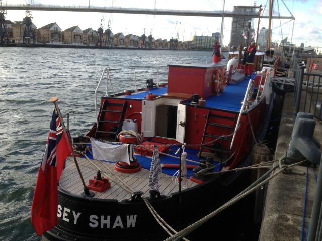 Massey Shaw - Stern 2, London Boat Show, 2014