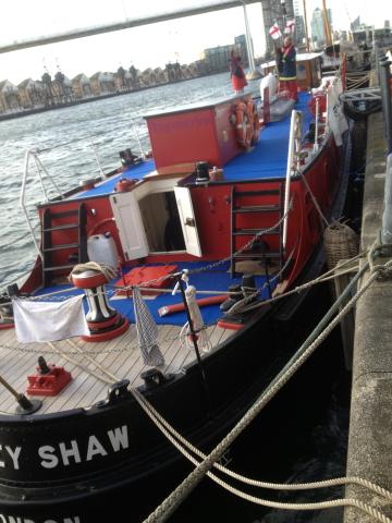 Massey Shaw - Stern, London Boat Show 2014