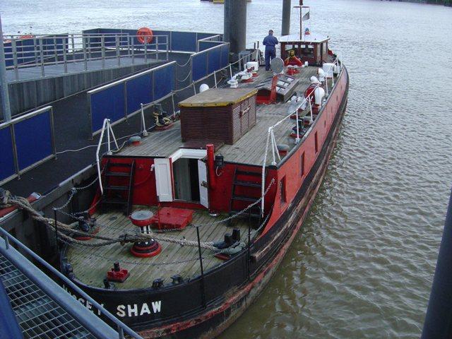 Massey Shaw from above, looking aft