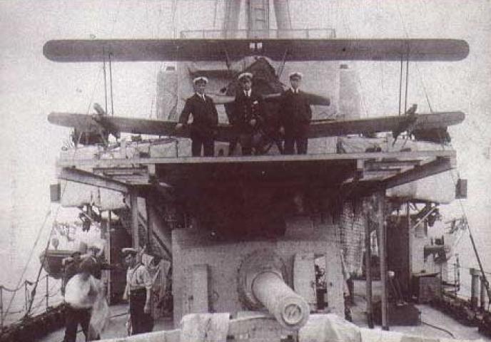 HMS Caroline's officers