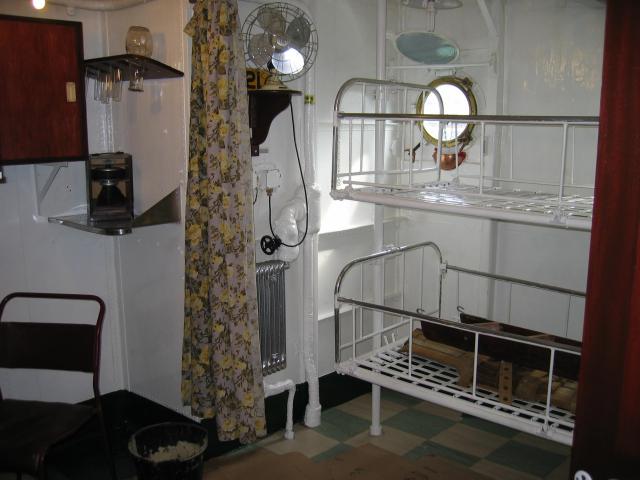 HMS Cavalier - bunks