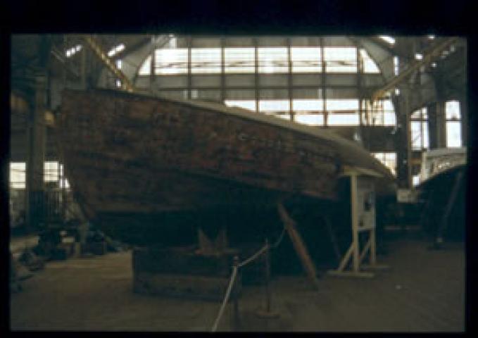 CMB 103 - bow looking aft port side. Ref:96/3/3/19