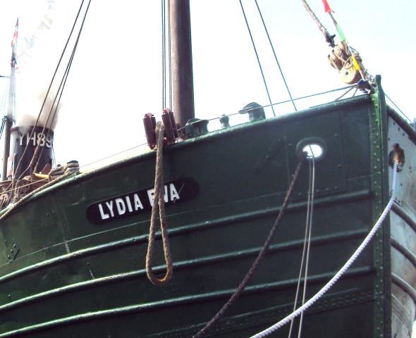 Lydia Eva - 80th birthday, starboard bow view (photo comp entry)