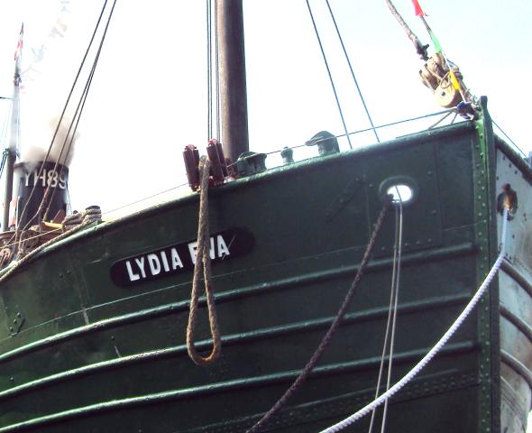 Lydia Eva - 80th birthday, starboard bow view (photo comp entry)