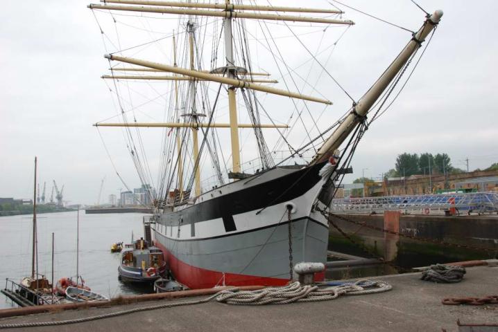 Glenlee - bow view