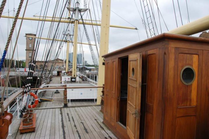 Glenlee - deck view