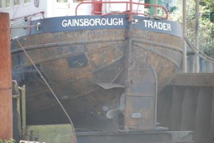 Gainsborough Trader - stern end