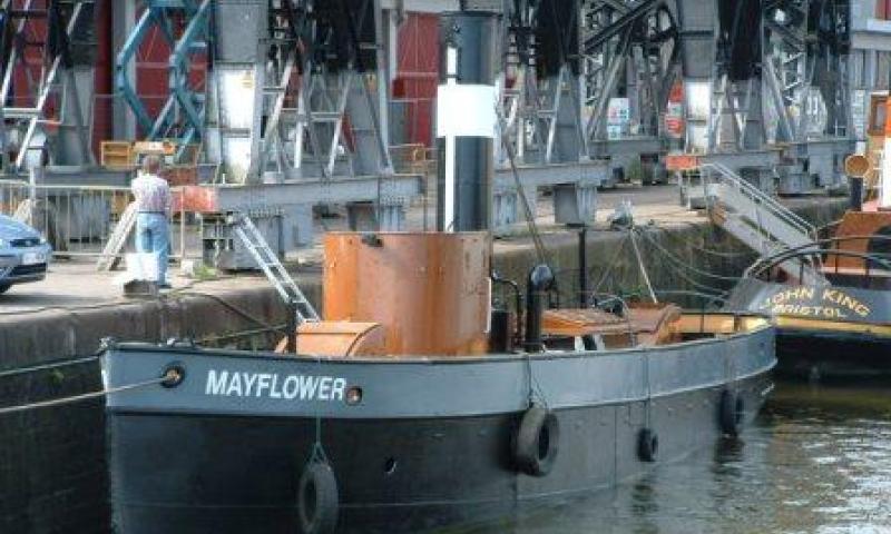 Mayflower - port view