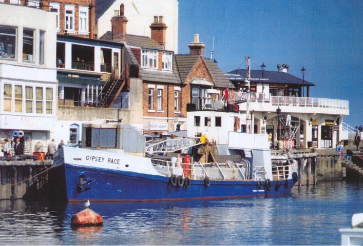 Gypsy Race alongside - port side.