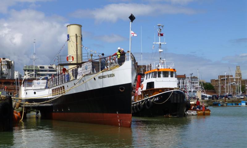 Medway Queen at Ramsgate, Dunkirk anniversary 2015