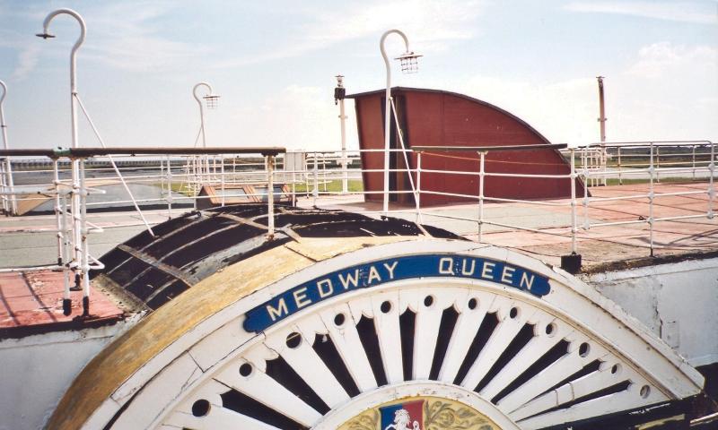 Medway Queen - paddle wheel