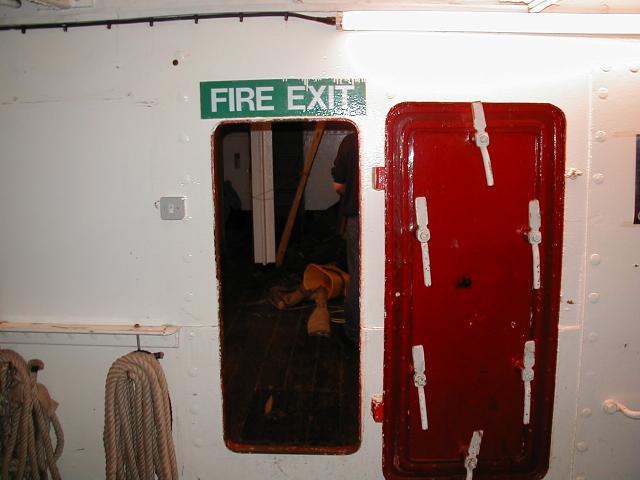 TS Orwell internal view