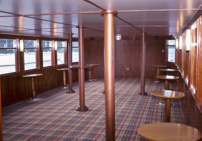 Maid of the Loch - interior