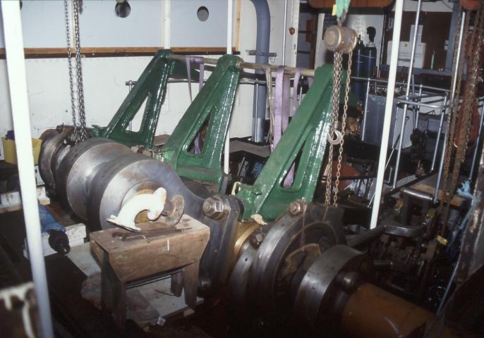 Maid of the Loch - engine room