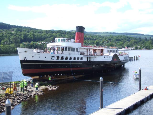 port side bow view