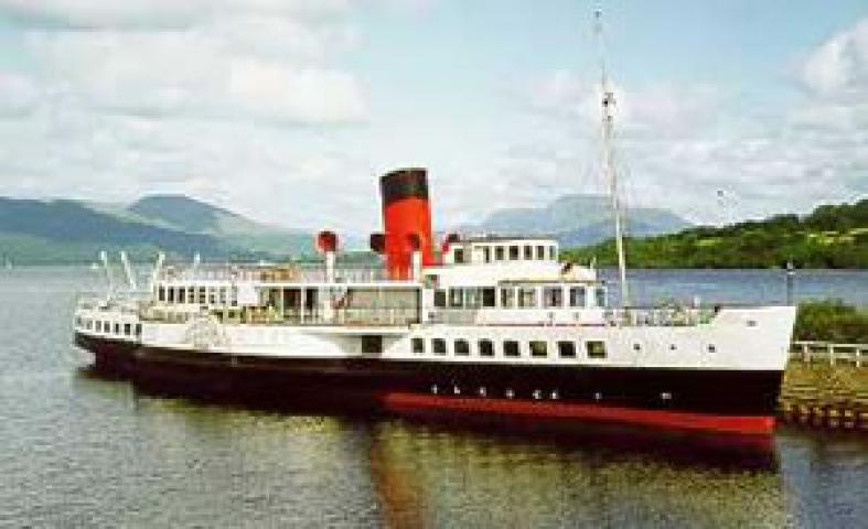 MAID OF THE LOCH - starboard side.