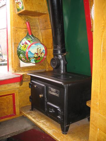 Mendip - interior and cabin stove