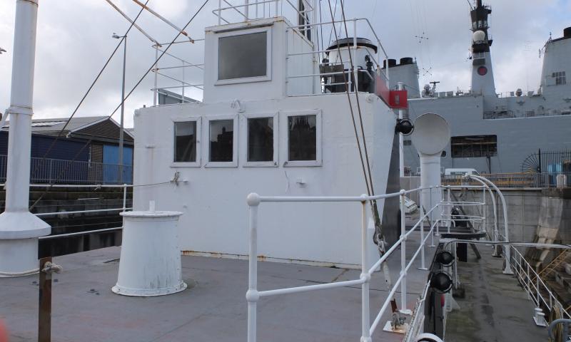 On deck view, Feb 2014