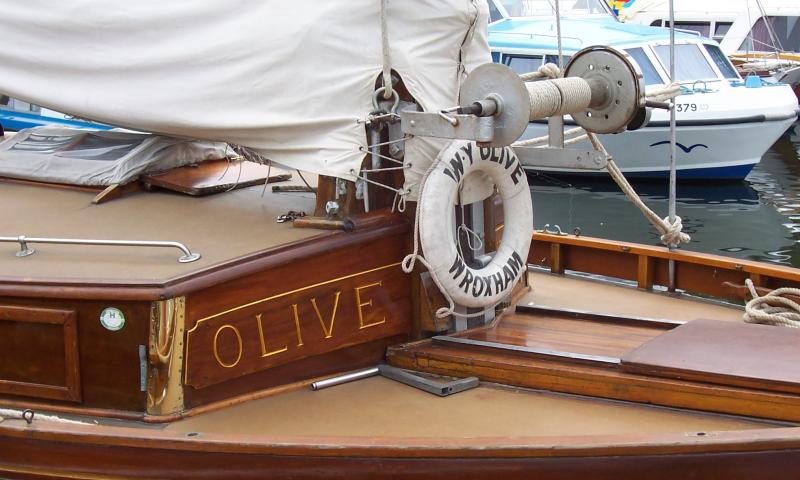 Olive - deck view