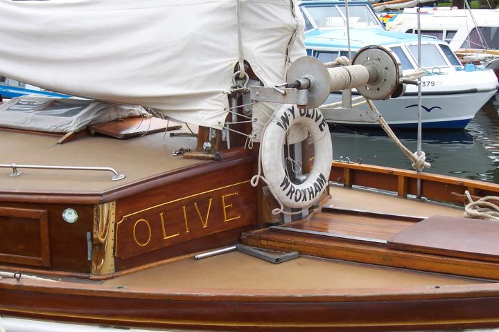 Olive - deck view