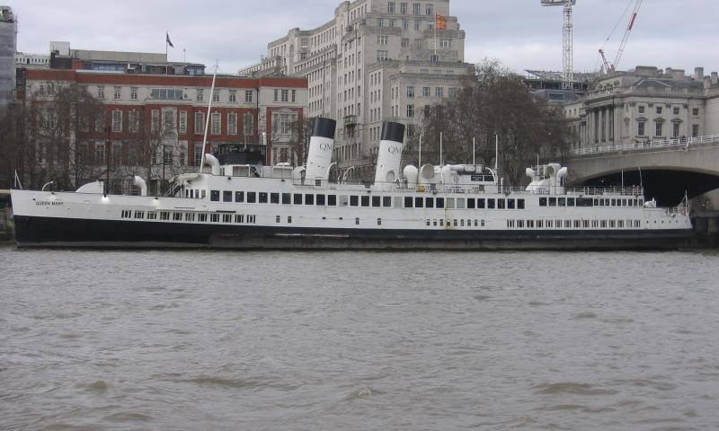 port side view, Thames Embankjment