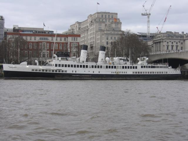 port side view, Thames Embankjment