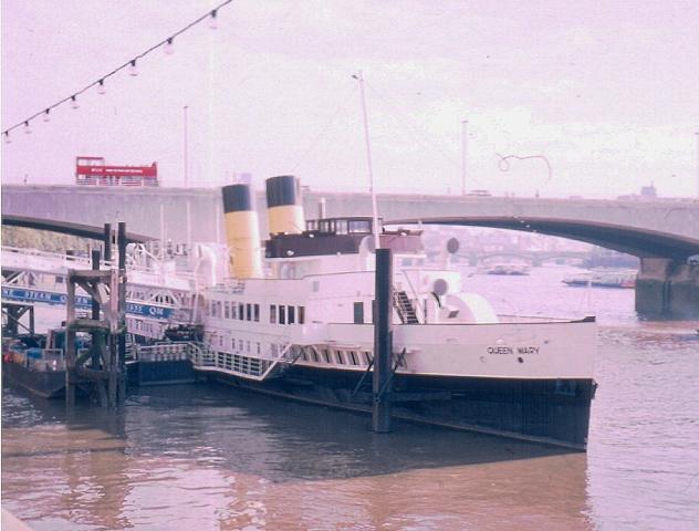 Queen Mary - starboard bow