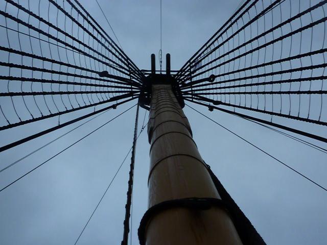 Photo Comp 2012 entry: HMS Victory - centre mast rigging