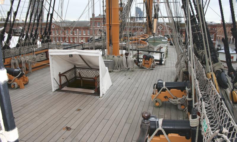 HMS Victory - deck