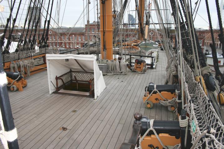 HMS Victory - deck