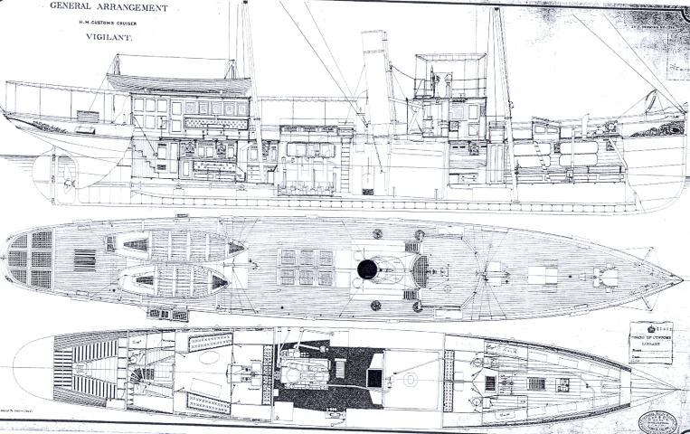 Vigilant - General arrangement