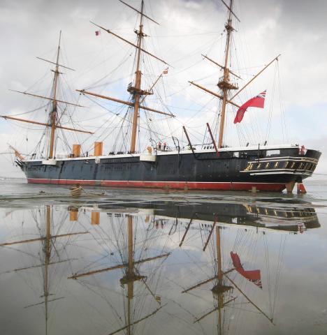 HMS Warrior - Port side