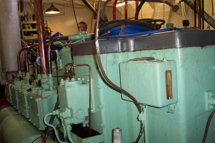 Wincham's engine room