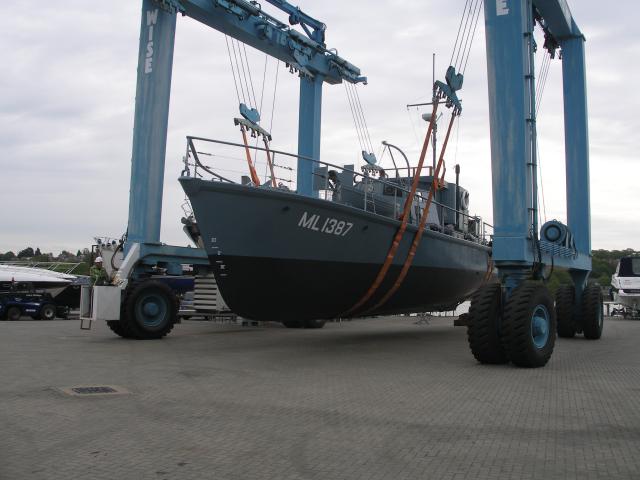 Medusa - in the slings ready for launch