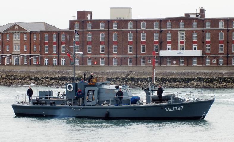 HMS Medusa - starboard view