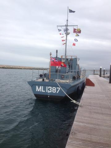 Medusa - just before launch after her wash and brush up