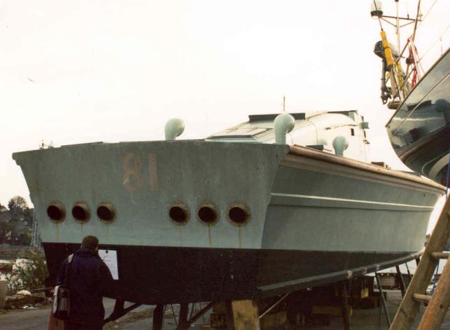 MGB 81 - stern view