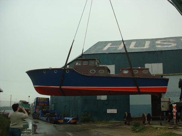 Port side view - aloft