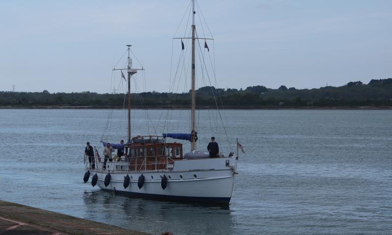 Tahilla - at Southampton, during Maritime Festival weekend