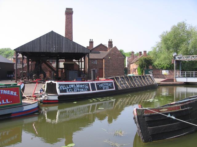 President at the Black Country Museum, 2007