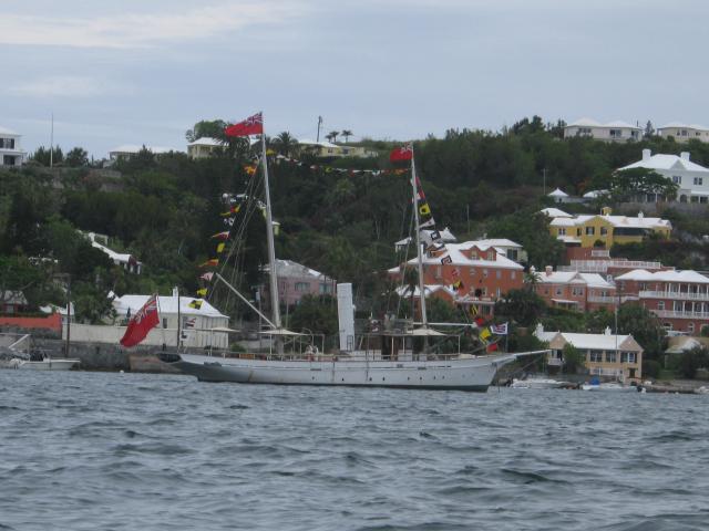 Amazon - dressed for HM Queen's Birthday, Hamilton, Bermuda