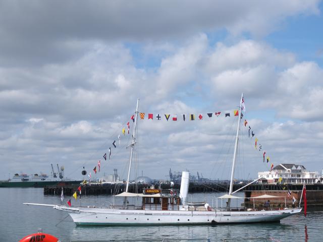 Amazon - at Southampton Maritime Festival