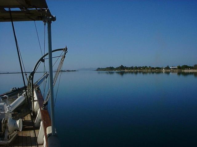 Amazon - view from bow/deck