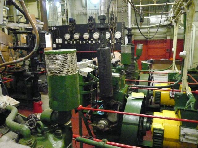 North Carr engine room