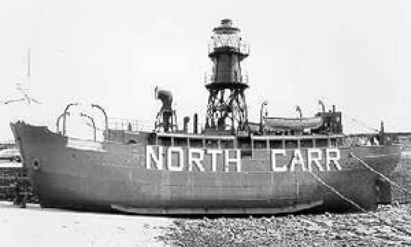 NORTH CARR at Anstruther pre 1992. Port side.