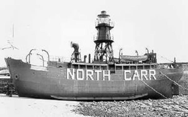 NORTH CARR at Anstruther pre 1992. Port side.