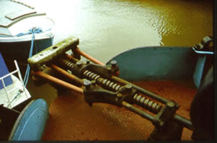 SABRINA 5 - rudder gear.