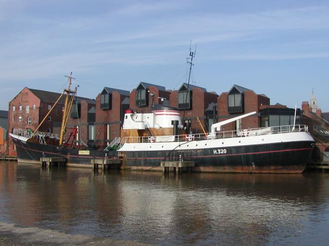 Arctic Corsair moored in Hull