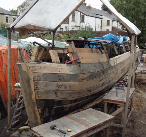 Hazel under restoration